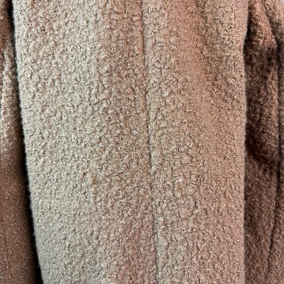 NWT Dynamite Manteau Teddy Bear Brown Long Coat In Pebble Stone - Picture 5 of 7